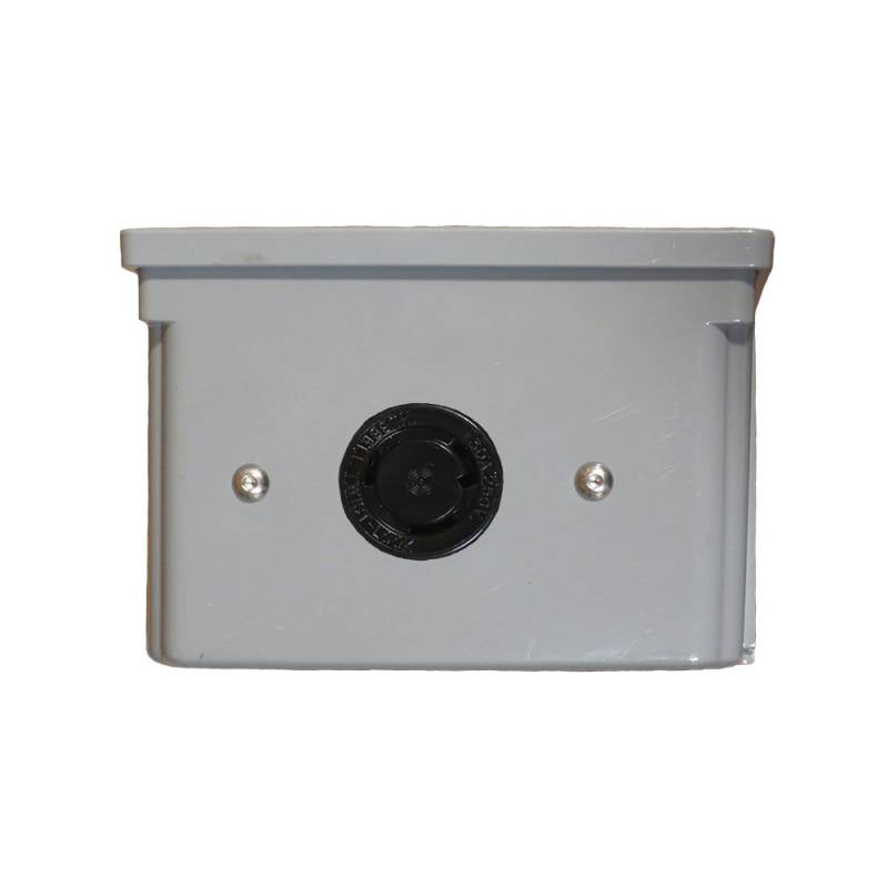 The DCP Converter Box turns two 110V inputs into one 220V output. Ideal for job settings that do not have a 220V outlet to run an electric concrete grinder. 